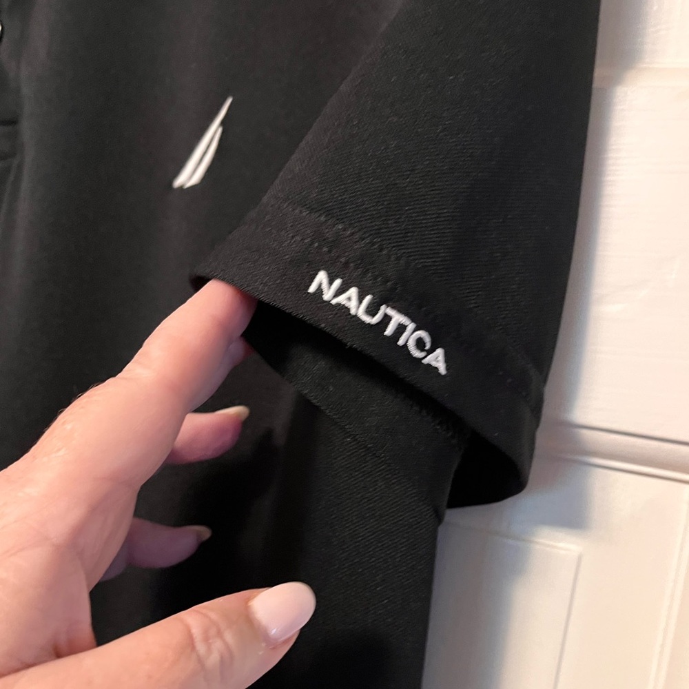 Nautica Men's Polo Shirt in Classic Black - Picture 2 of 3